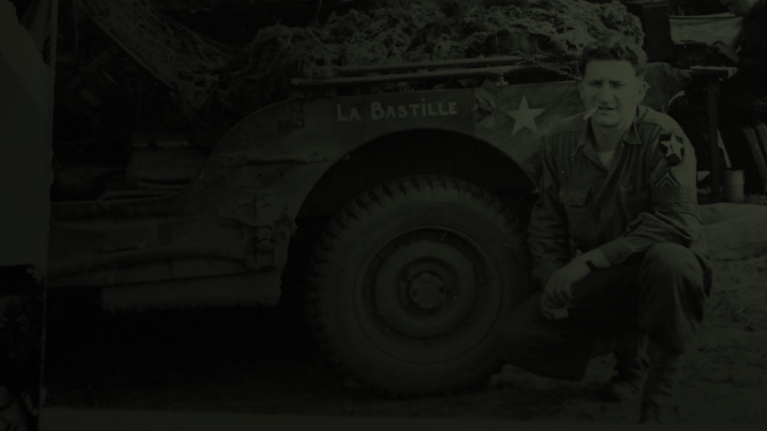Le GI français à Omaha Beach Background
