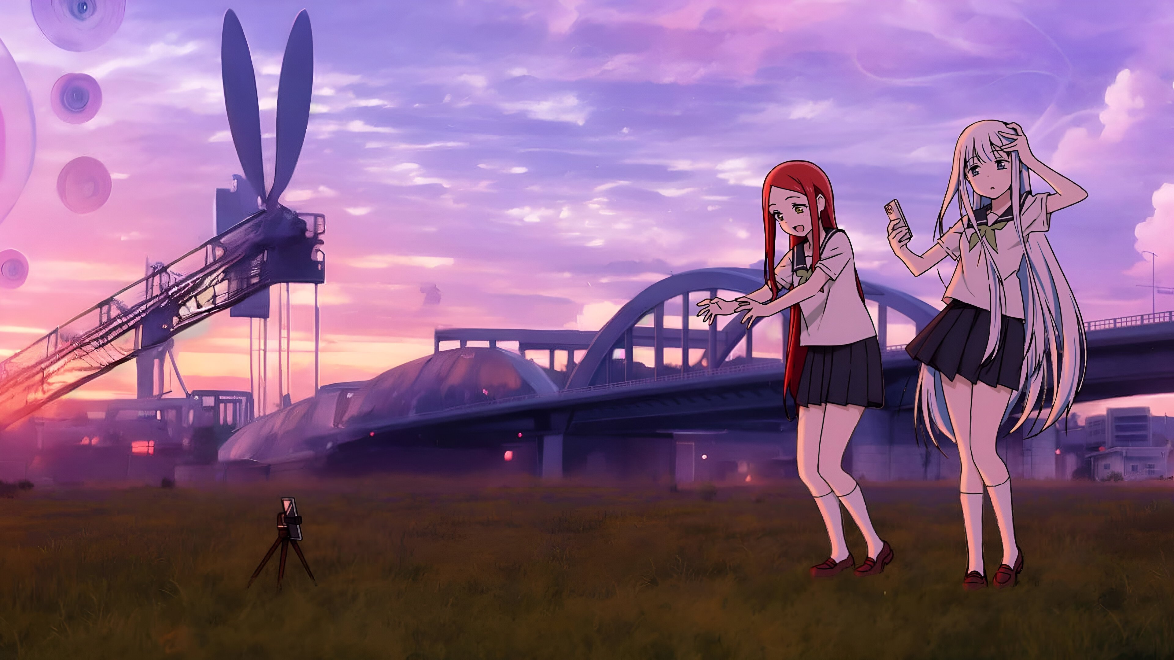 Twins Hinahima Background