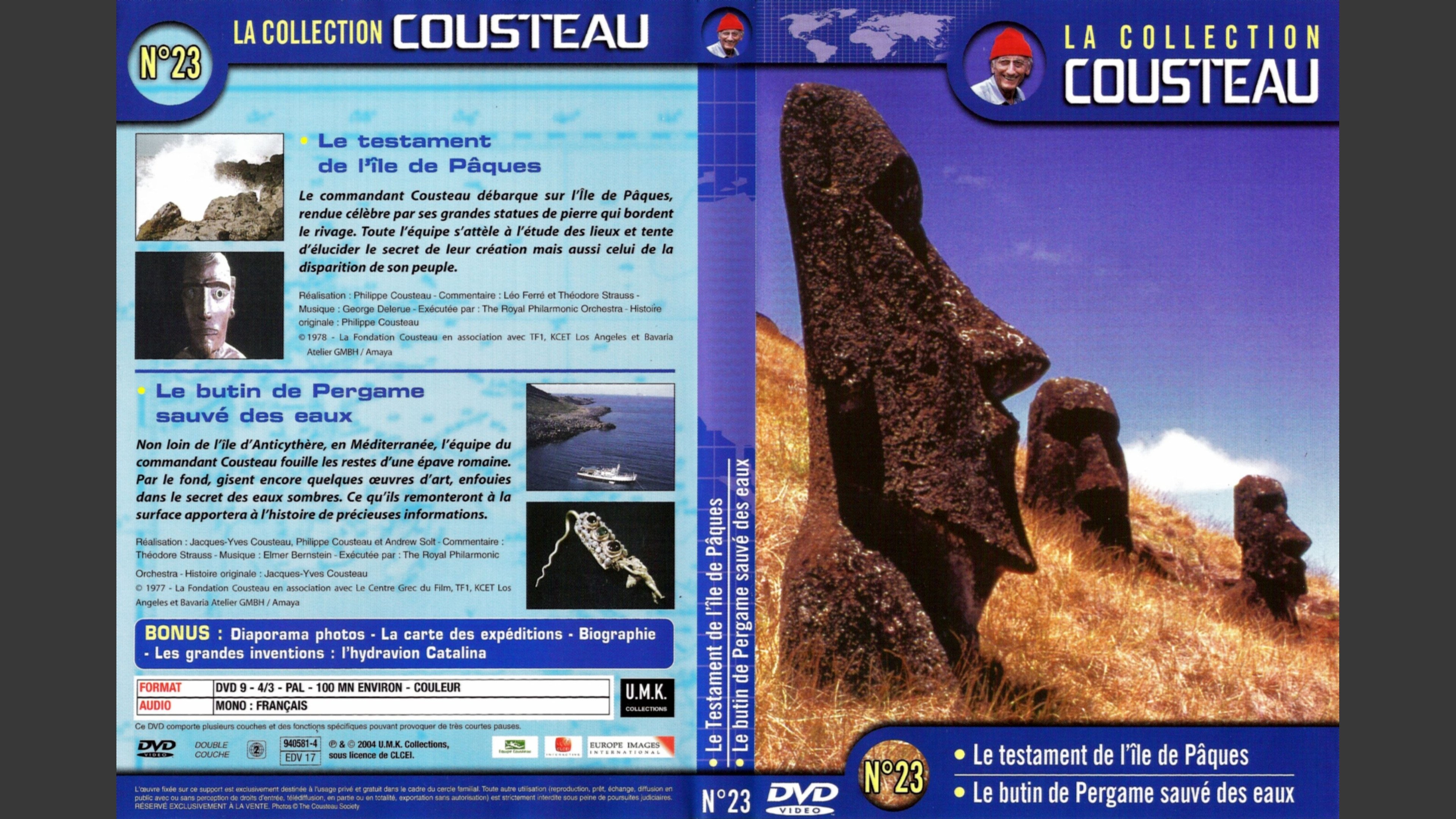 The Cousteau Collection N°23-1 | The Easter Island Testament Background