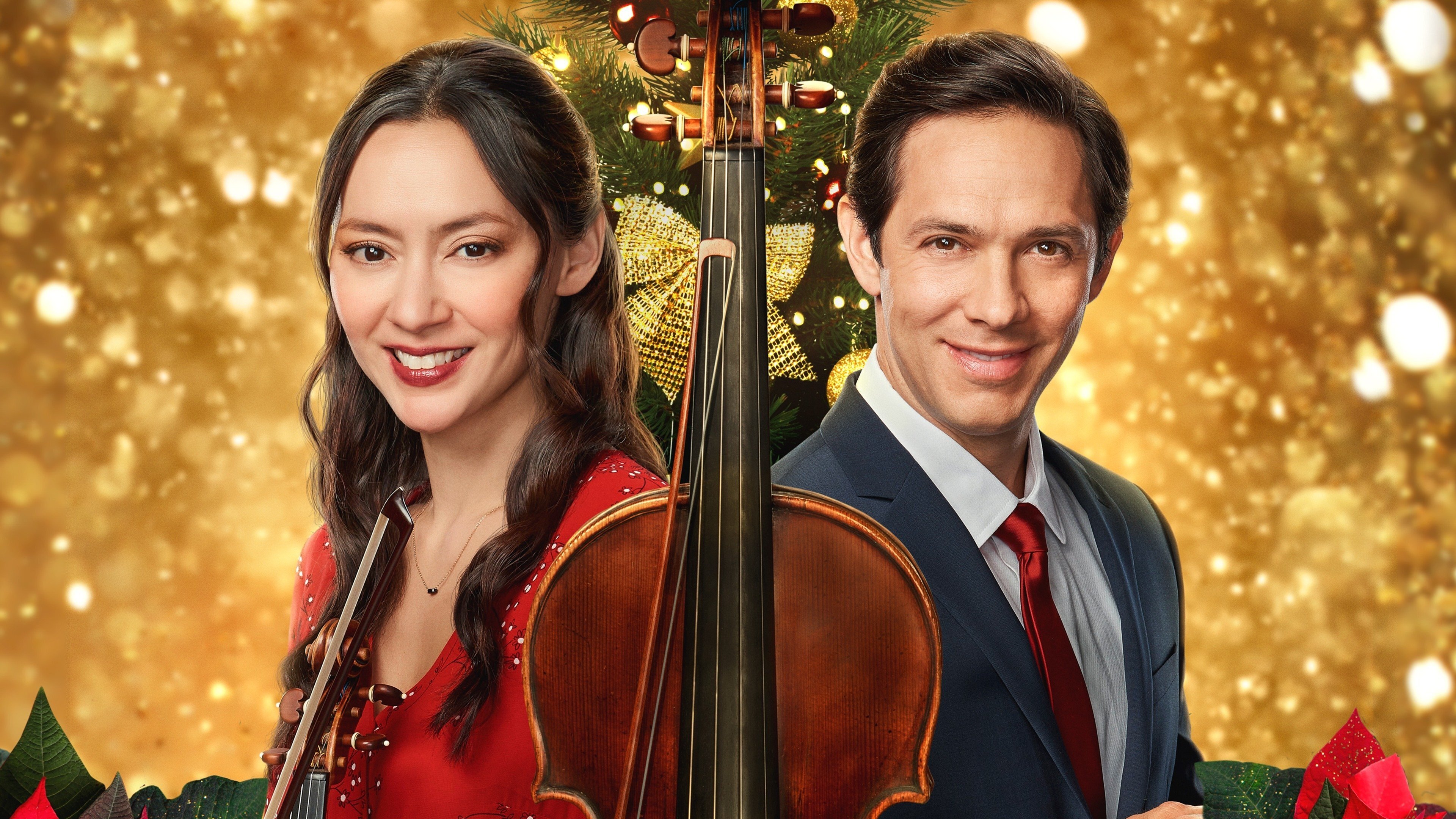 The Christmas Bow Background