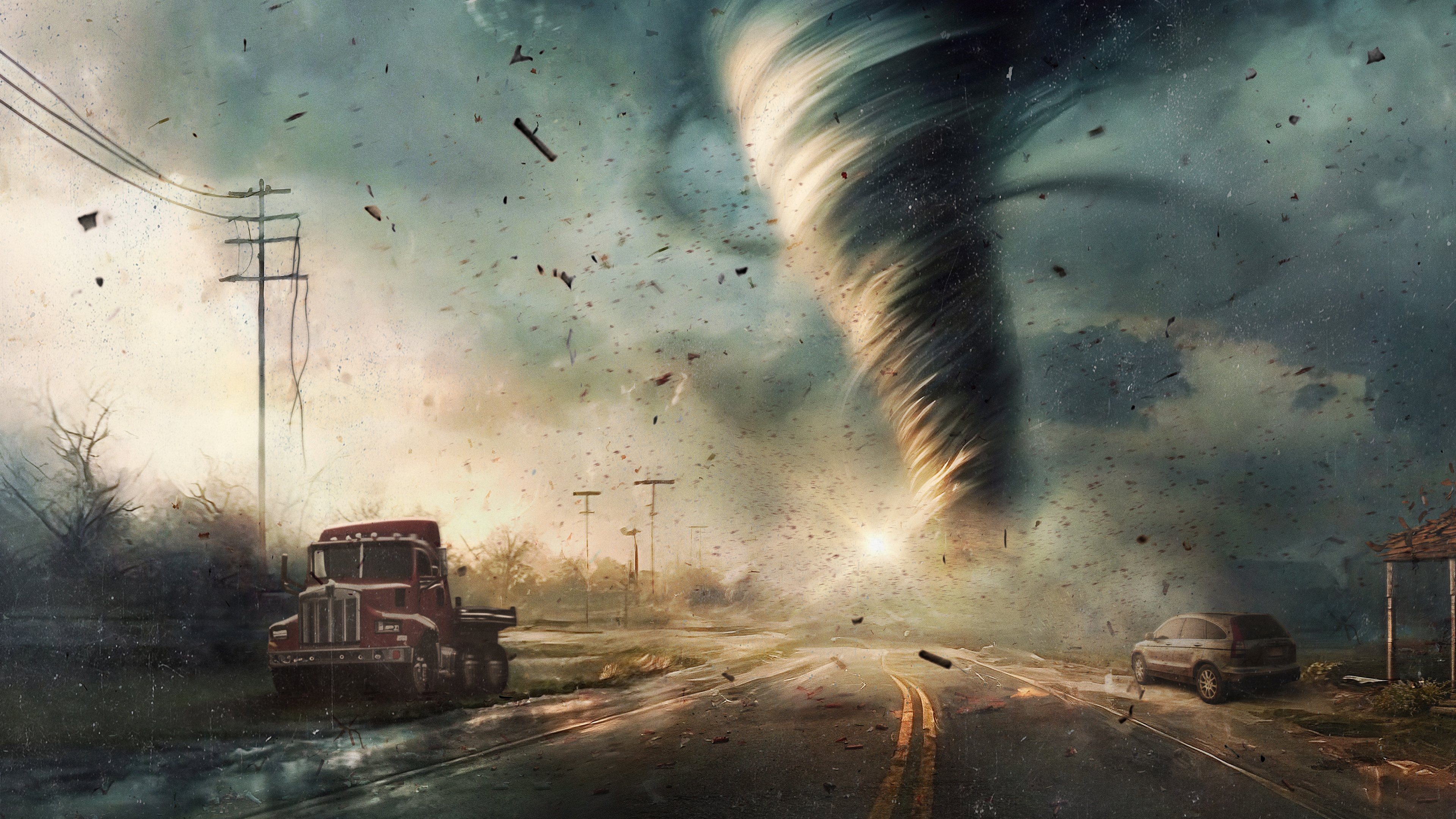 In the Eye of the Storm Background