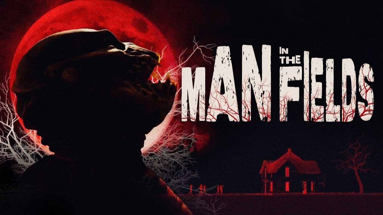 Man in the Fields Background