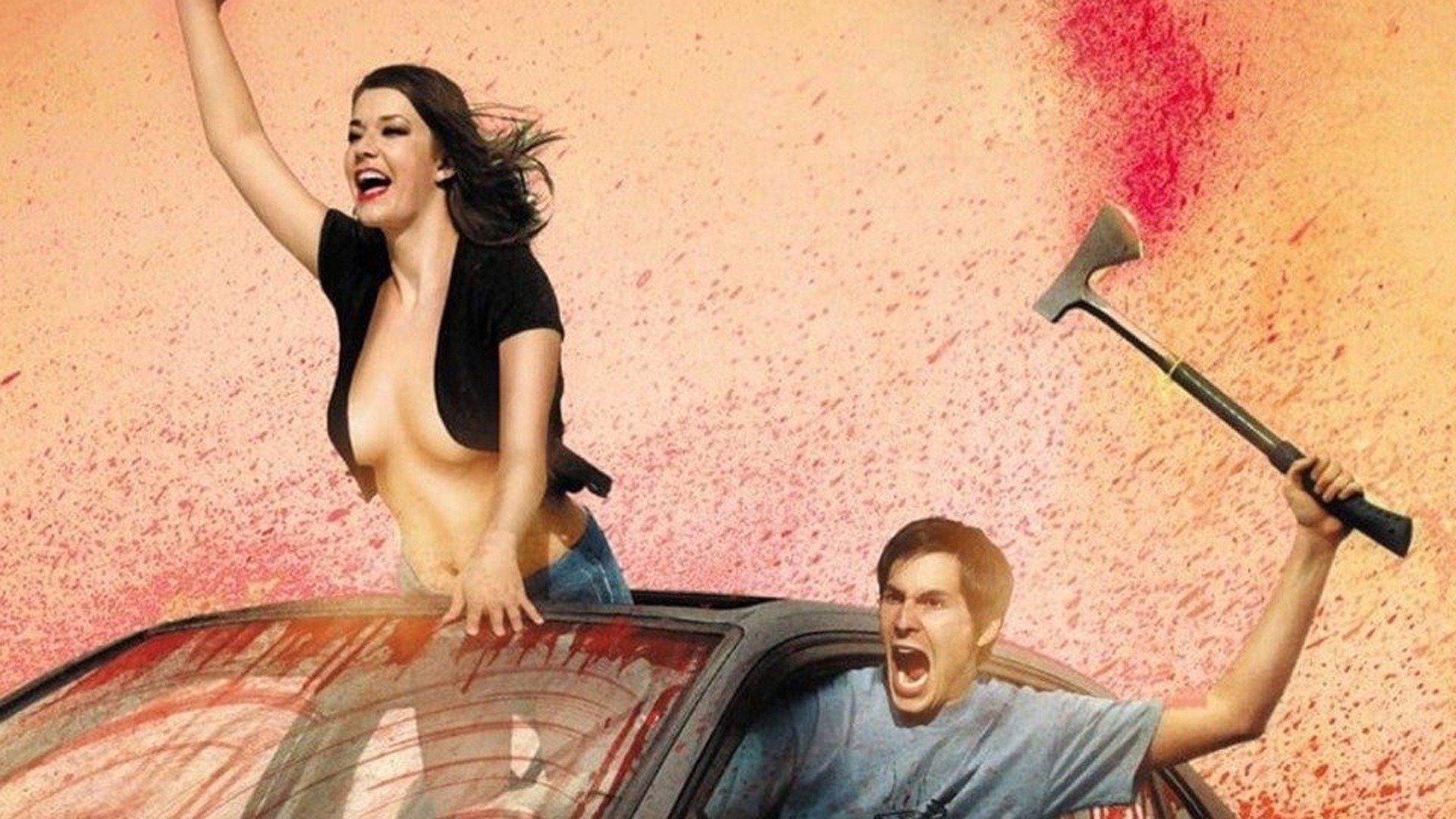 Blood Car Background