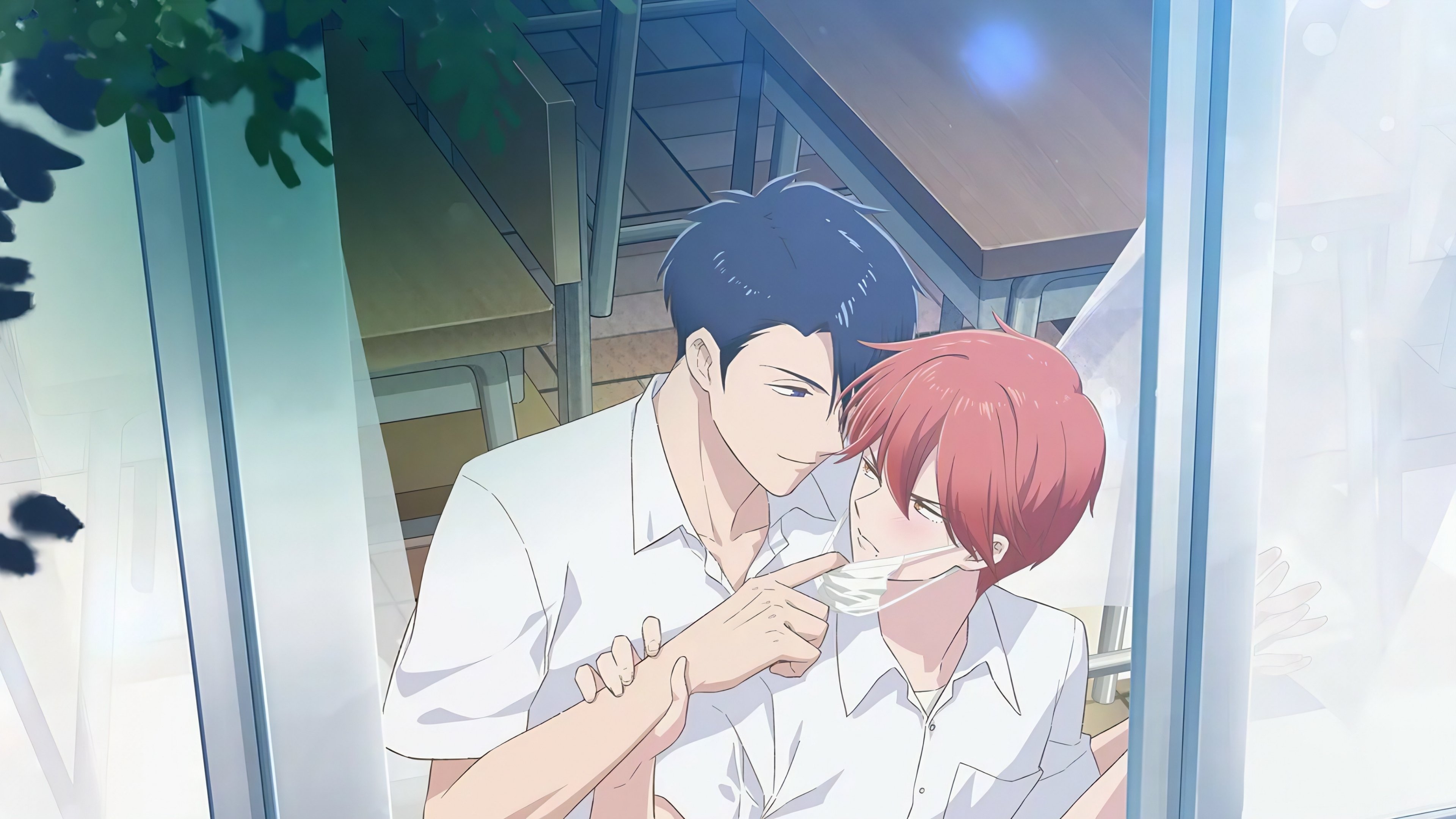 Mask Danshi wa Koishitakunai noni Background