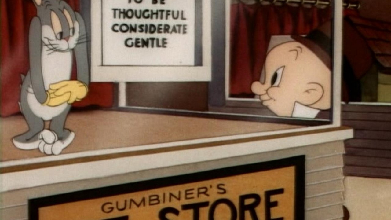 Elmer's Pet Rabbit Background