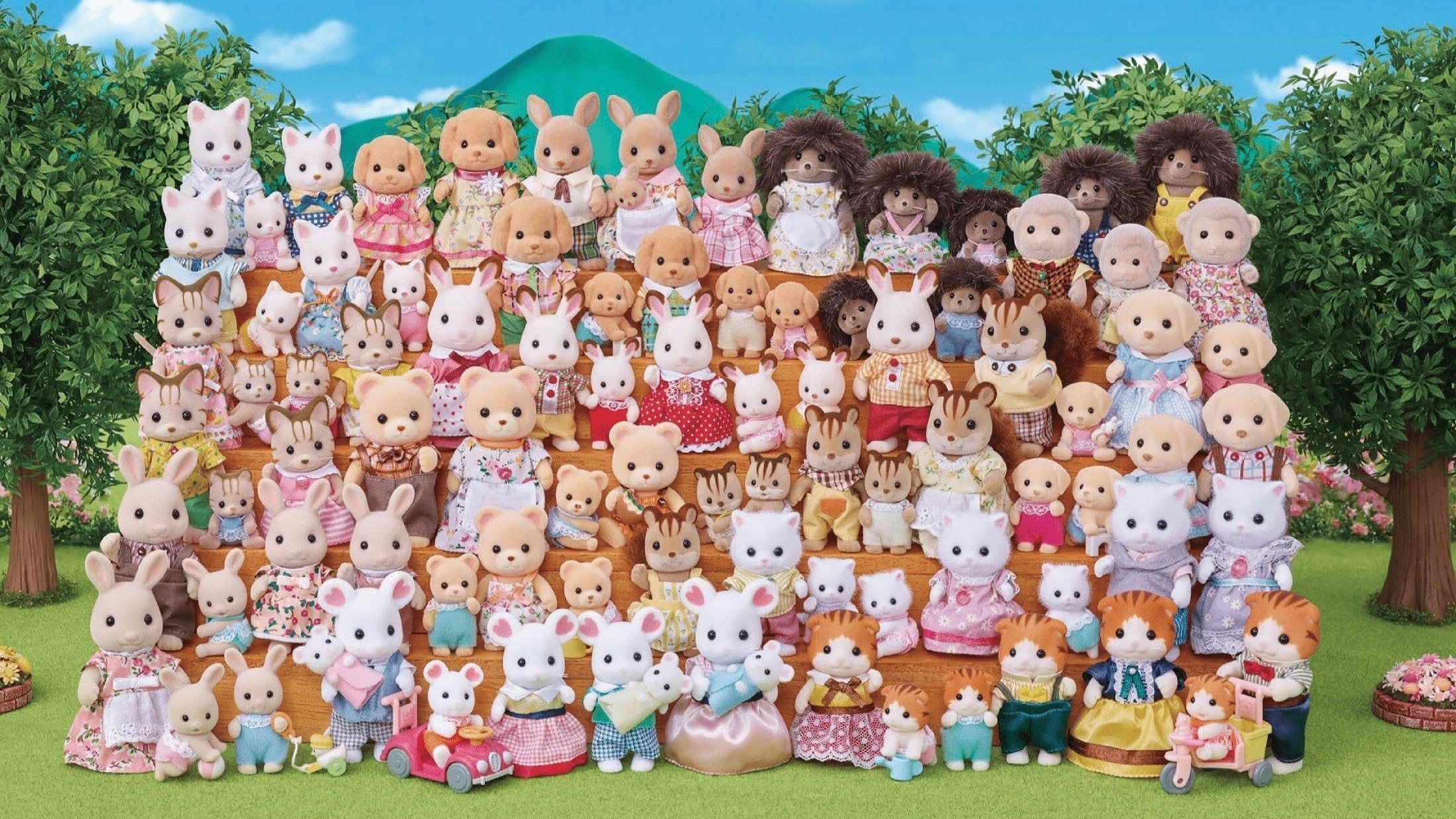 Sylvanian Families: Mini Animations Background