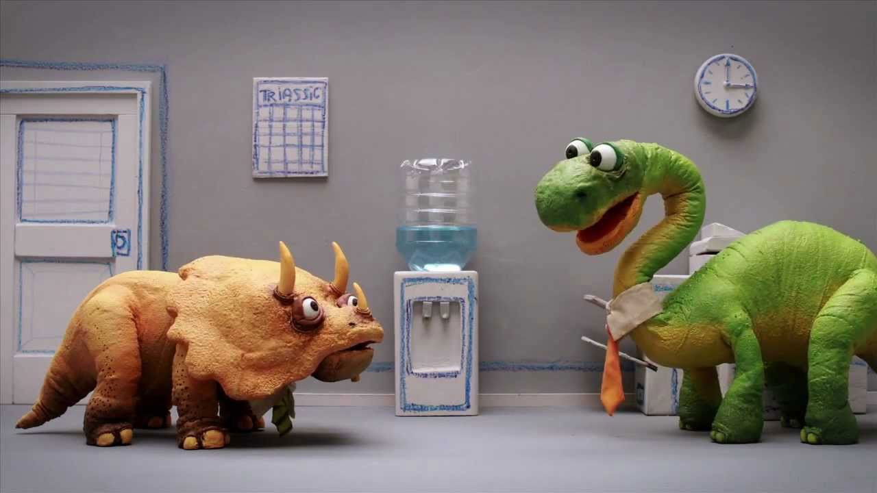 Dinosaur Office Background