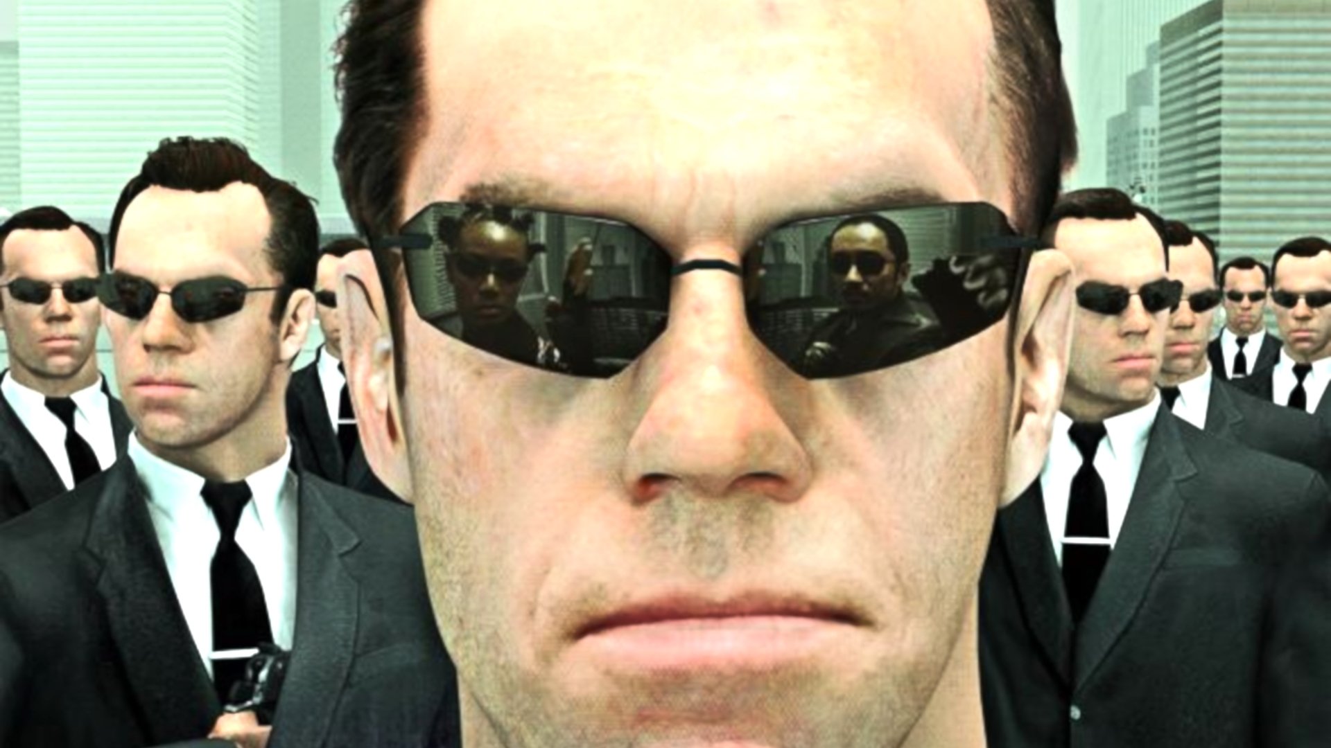 Making 'Enter the Matrix' Background