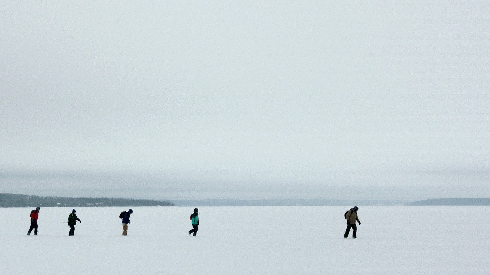 Skating to New York Background