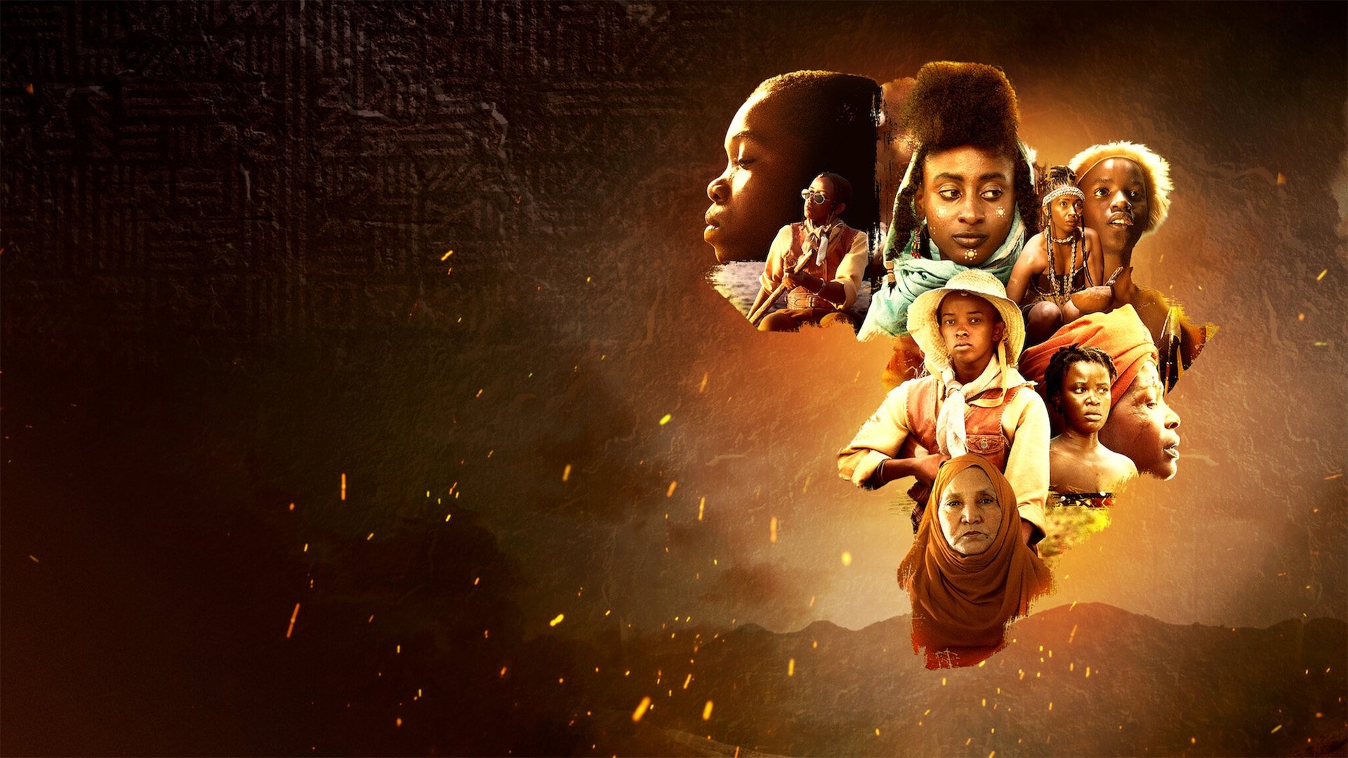 African Folktales Reimagined Background