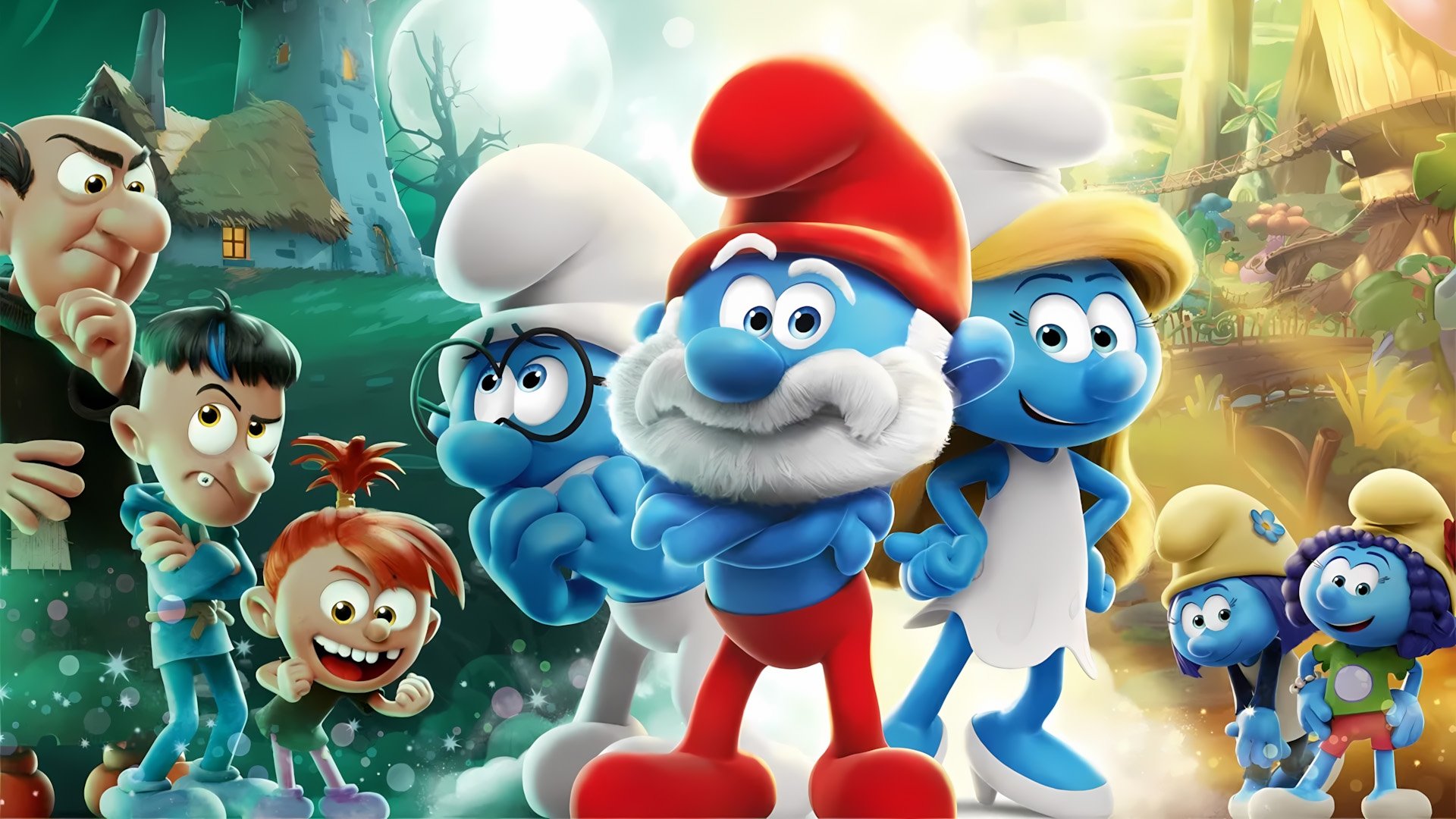 The Smurfs Background