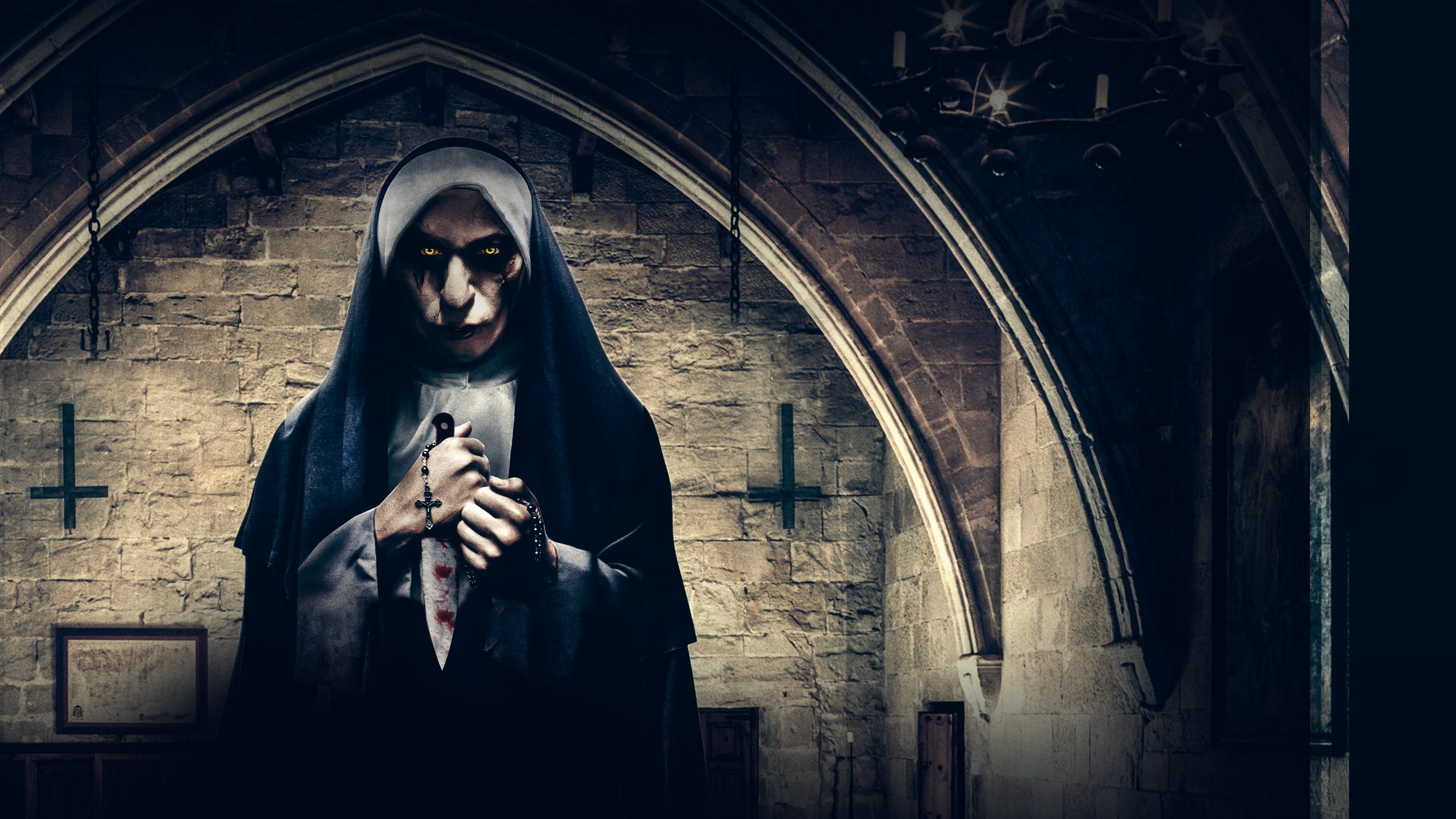 The Satanic Nun Background