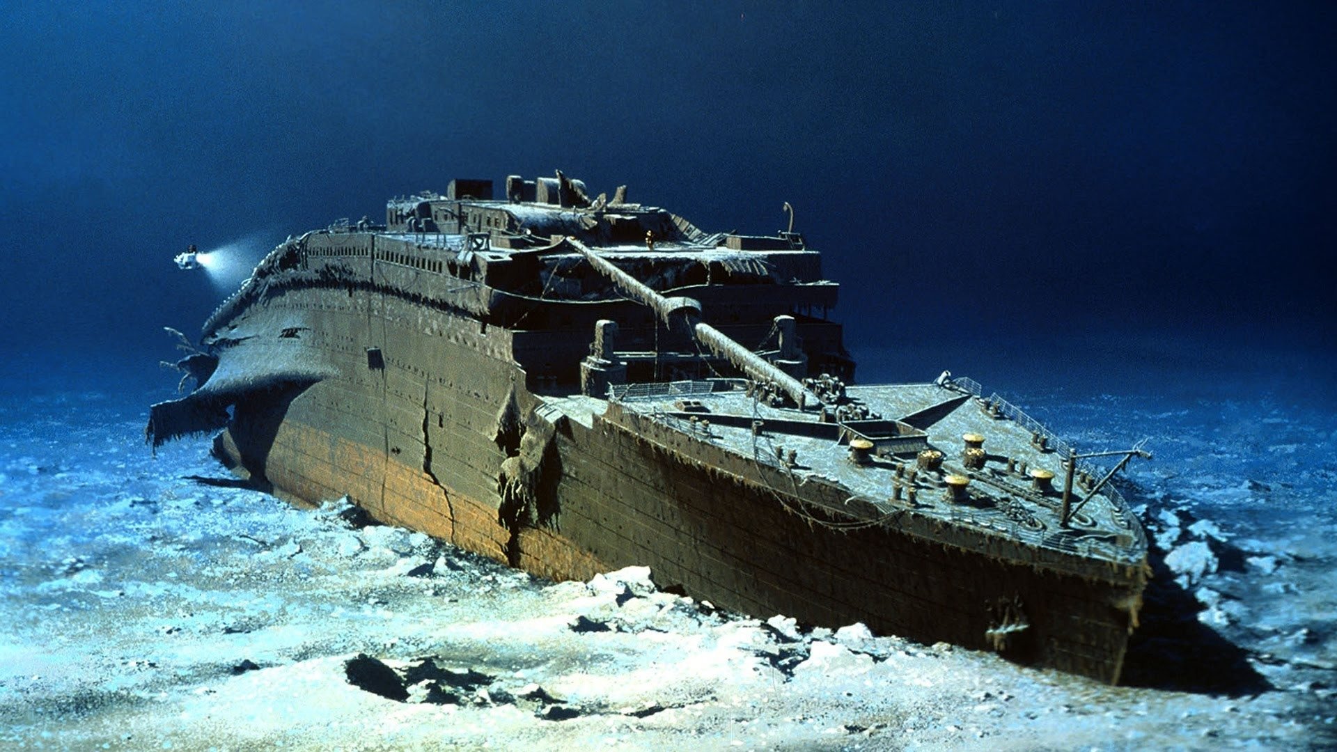 Secrets of the Titanic Background