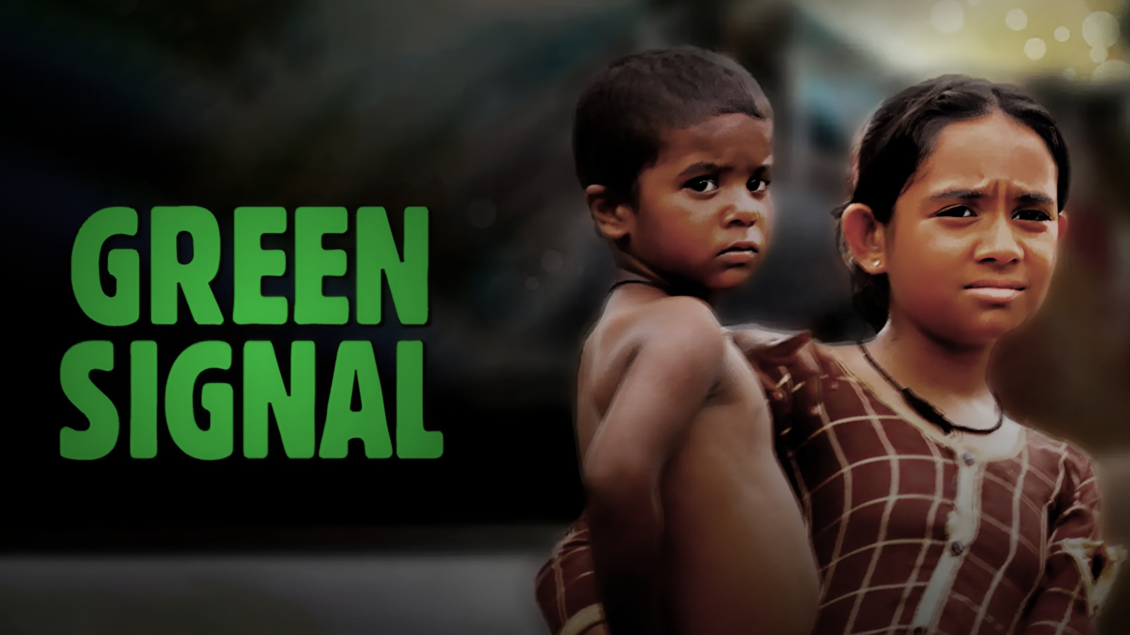 Green Signal Background