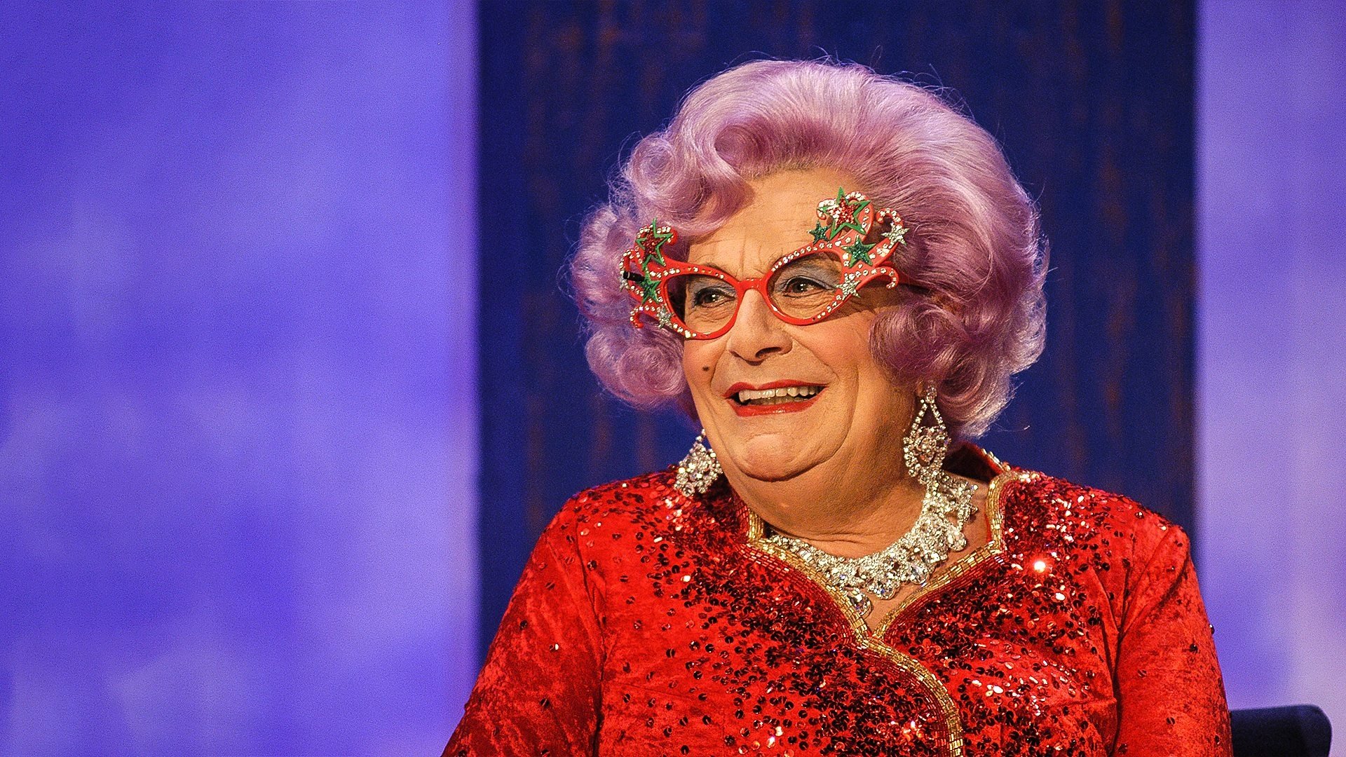 Barry Humphries at the BBC Background
