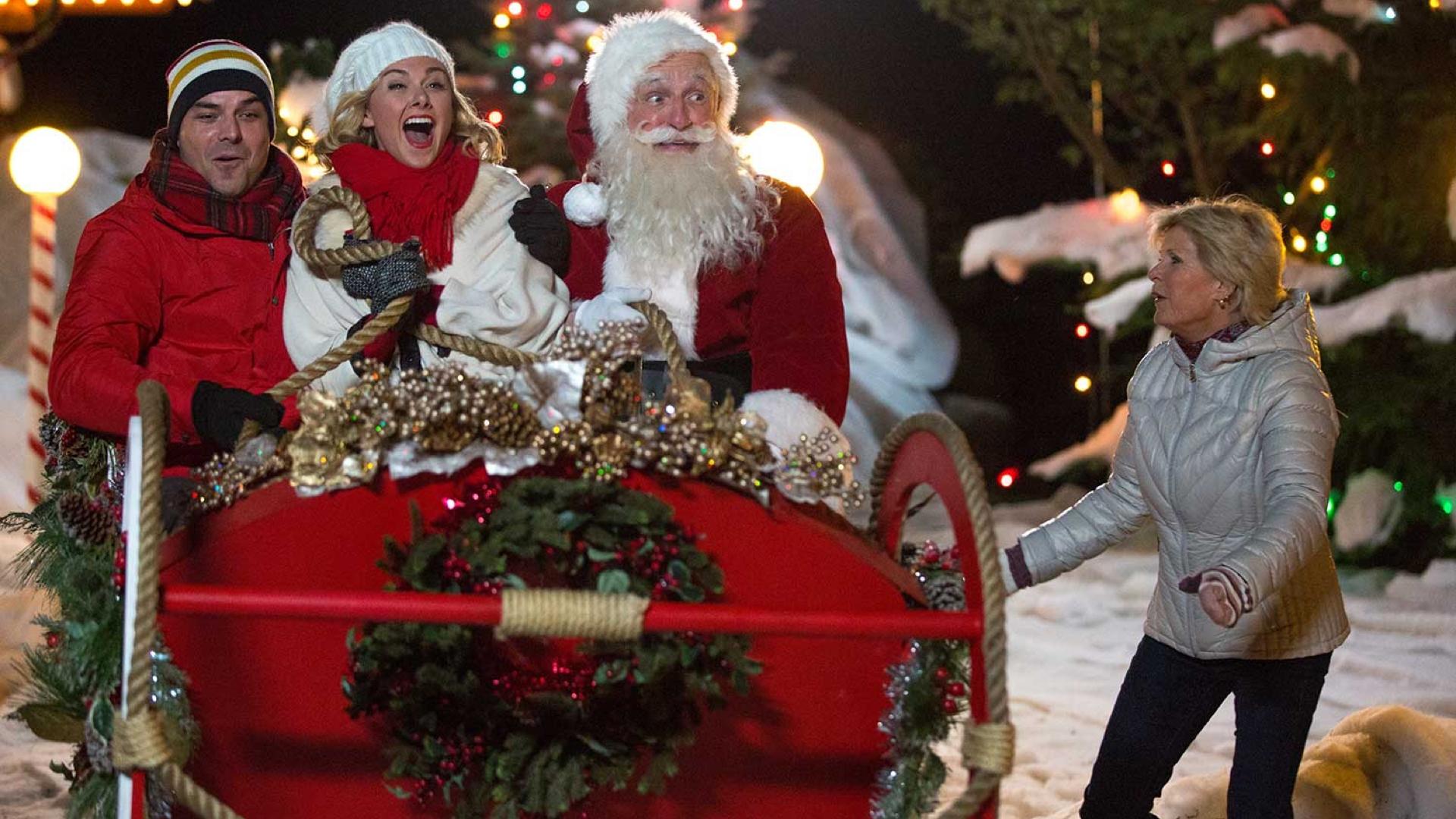 Becoming Santa Background