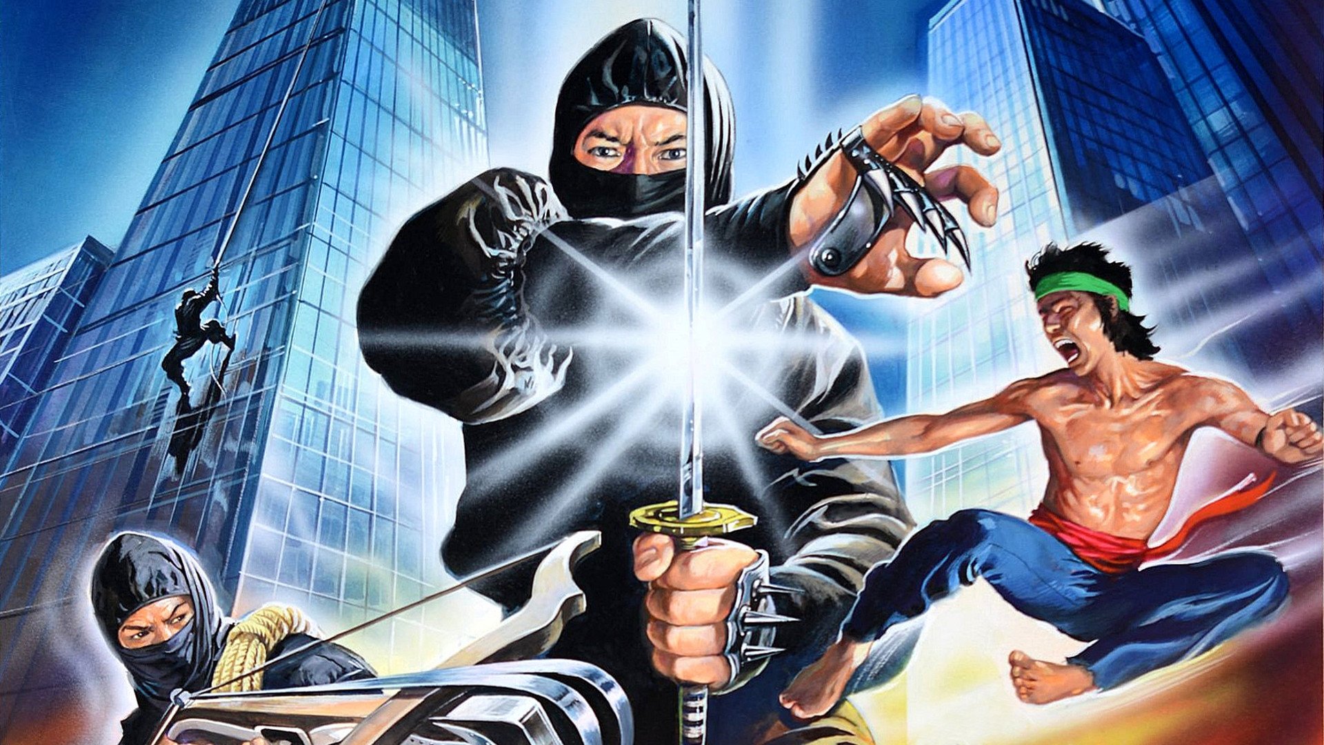 Ninja Thunderbolt Background