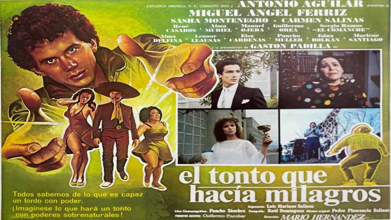 El tonto que hacía milagros Background