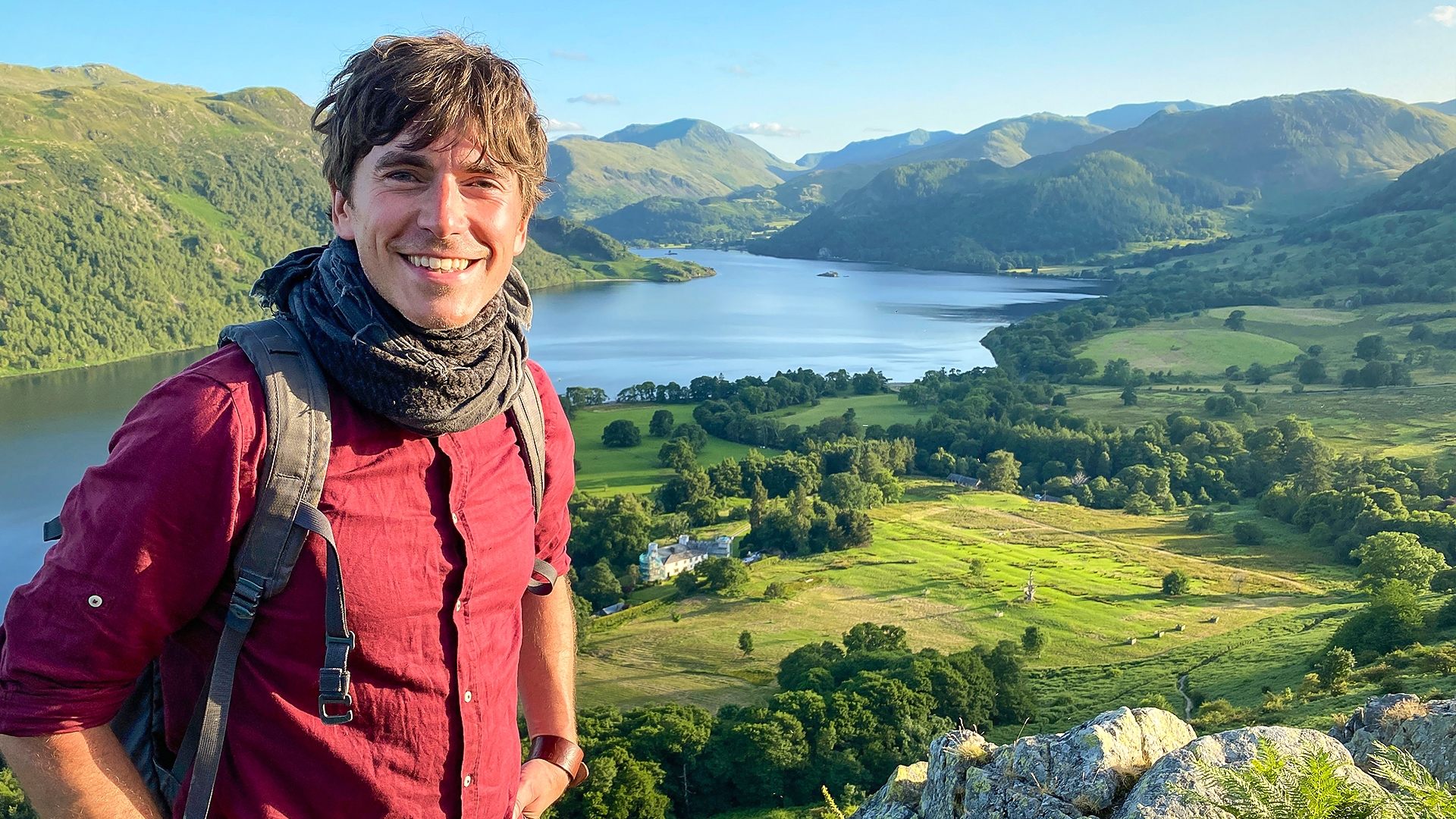 The Lakes with Simon Reeve Background