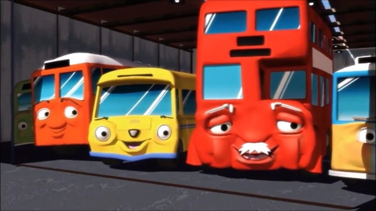 Busy Buses Background