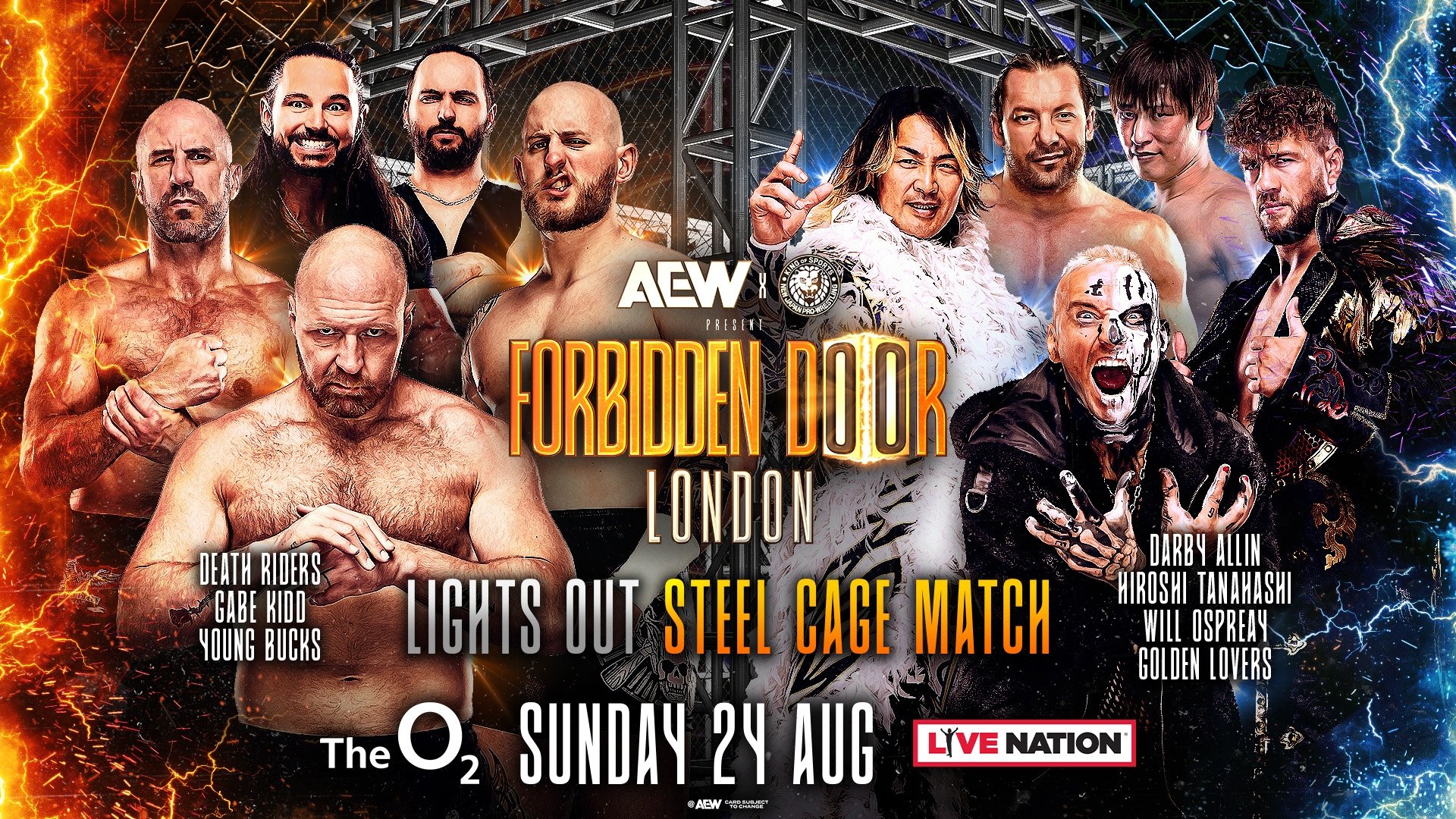 AEW x NJPW: Forbidden Door Background