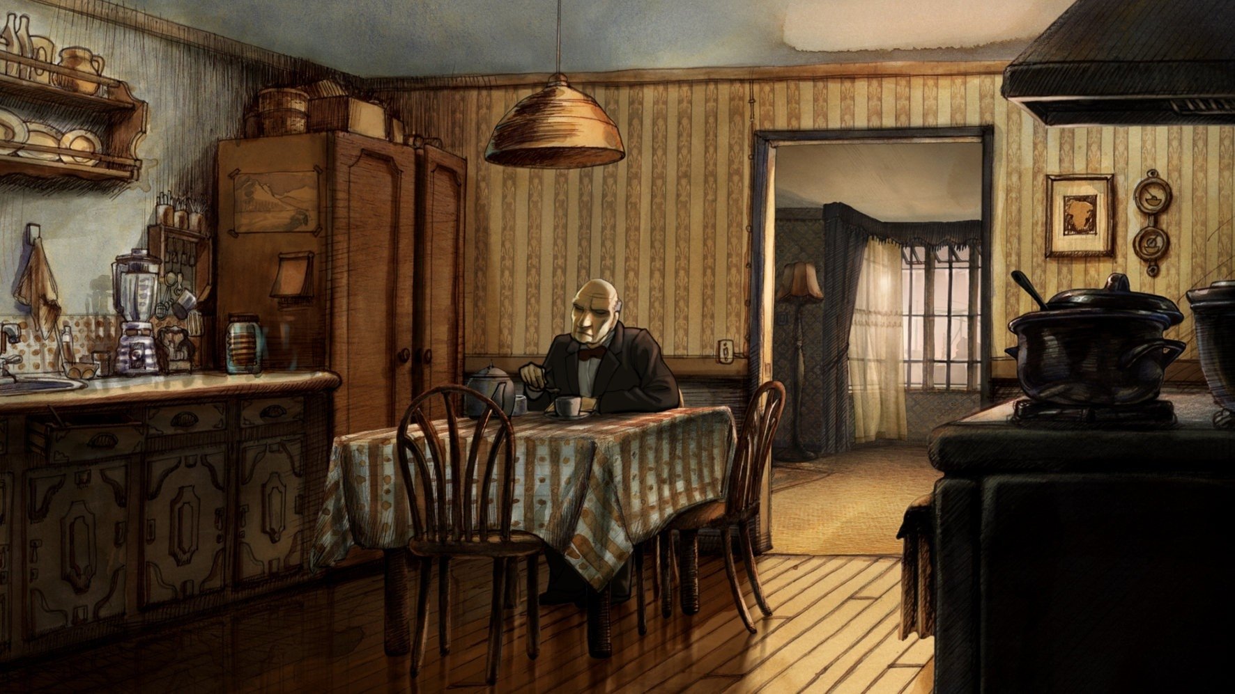 En agosto Background