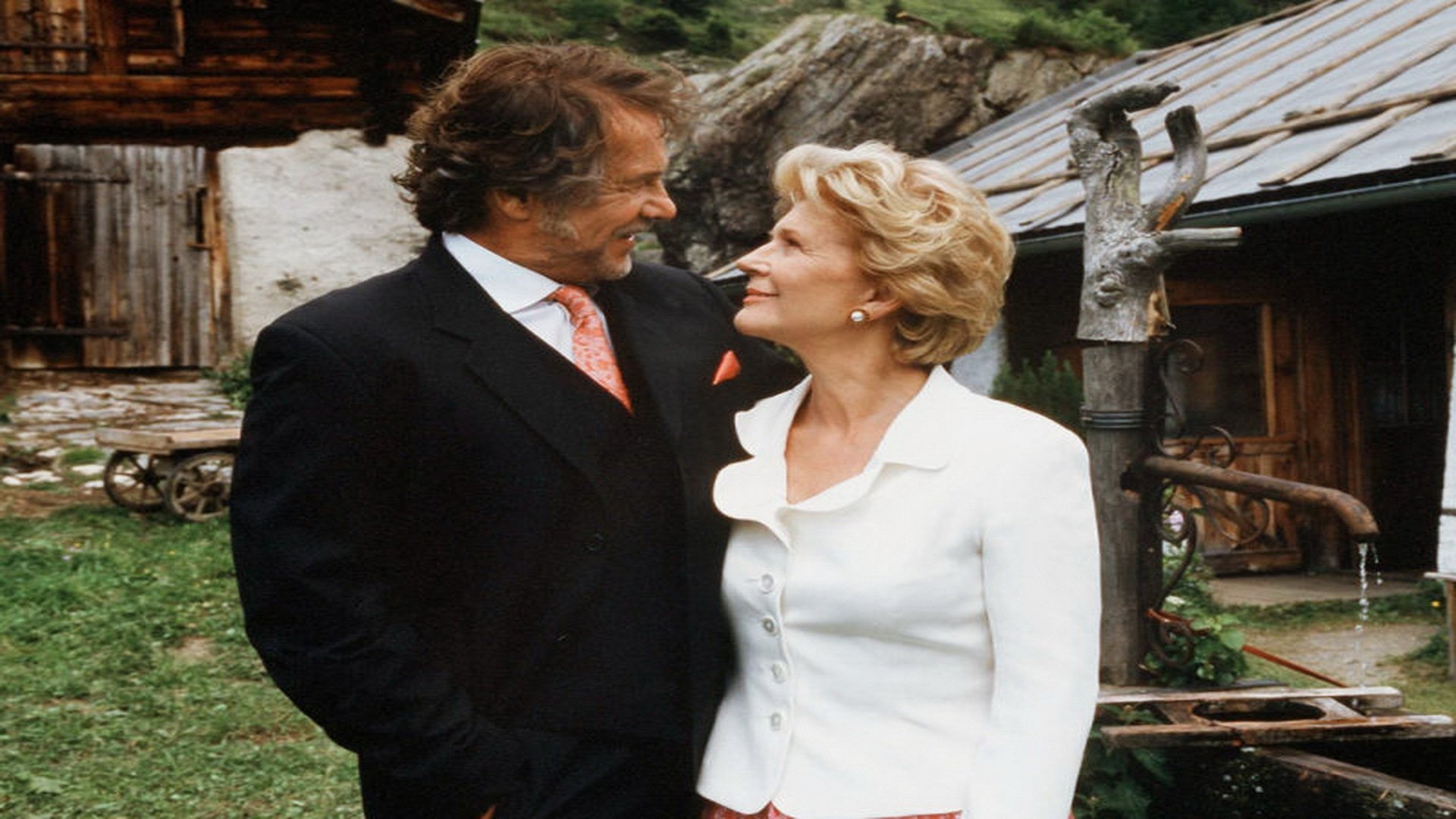 Alpenglühen Background