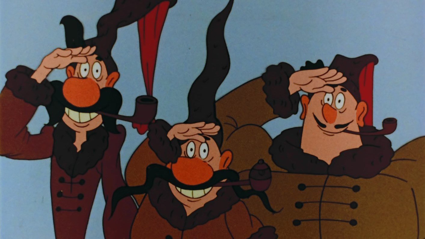 How the Cossacks Played Hockey Background