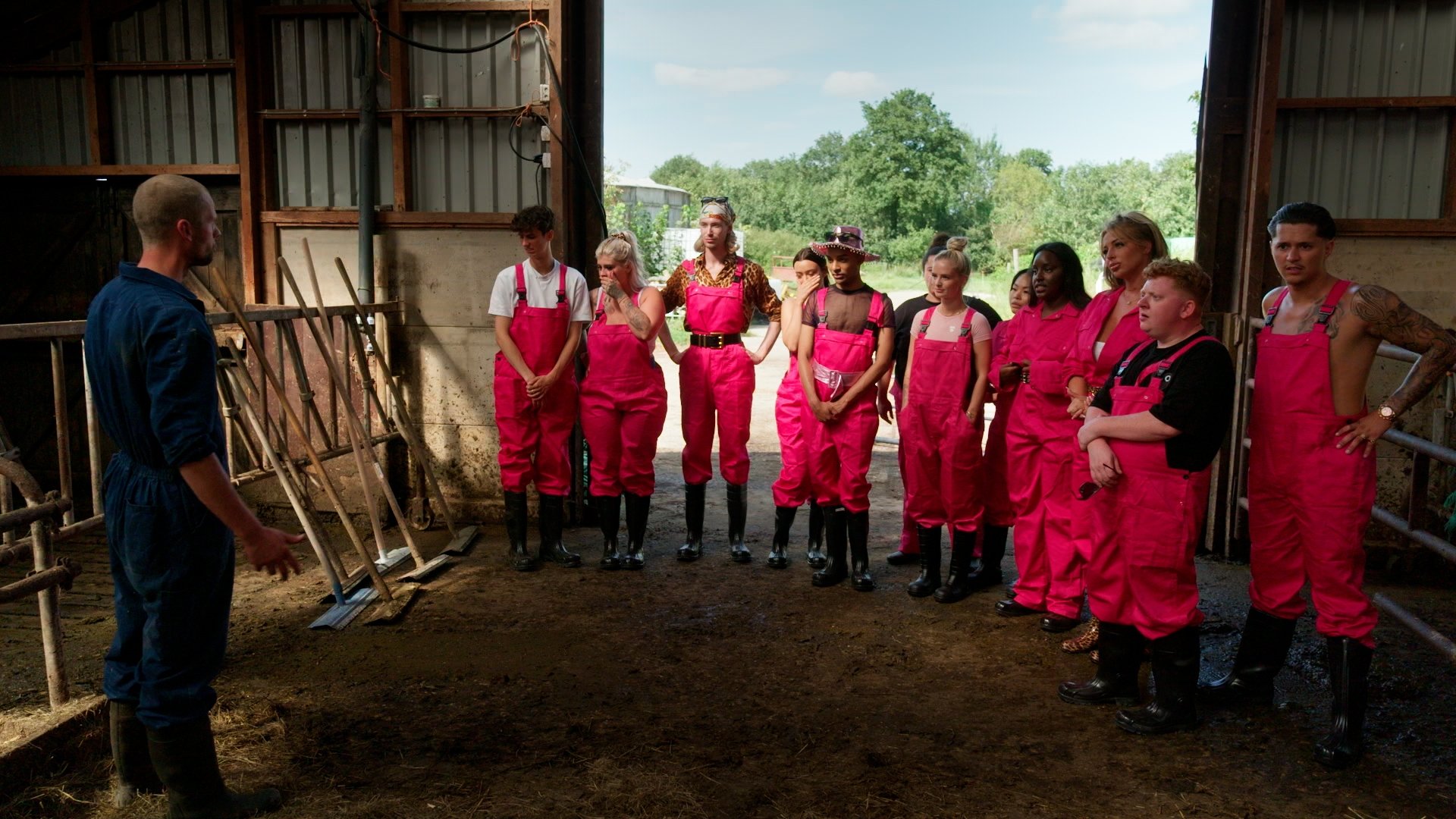 Heels in the Hay Background