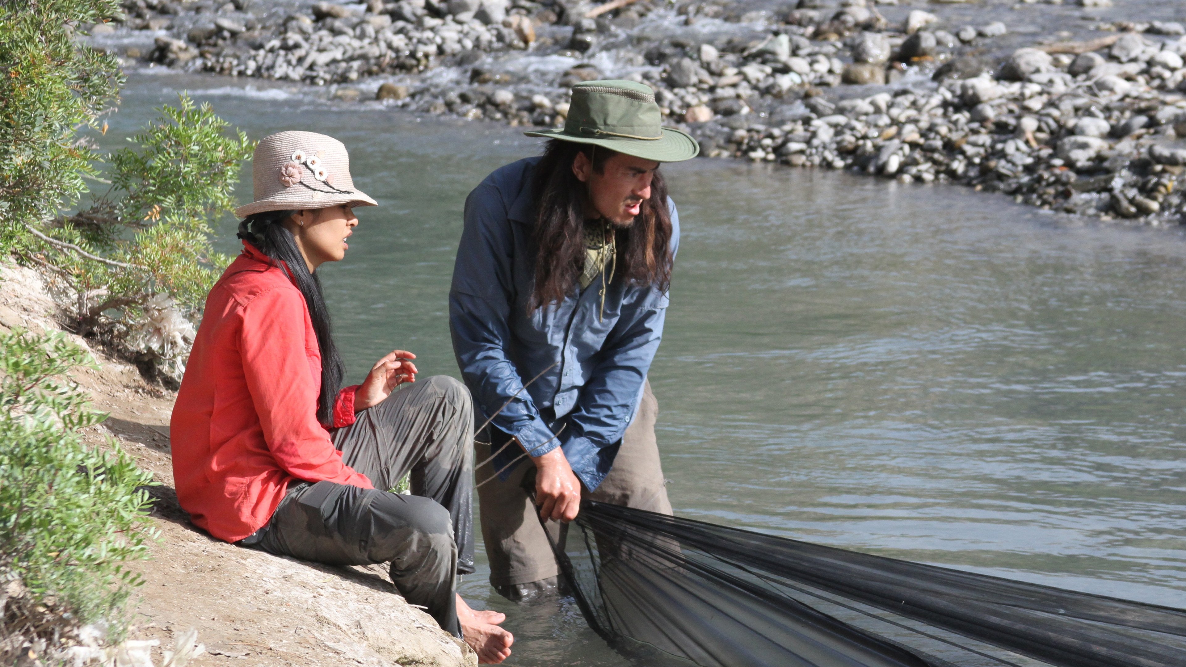 Men Women Wild Background