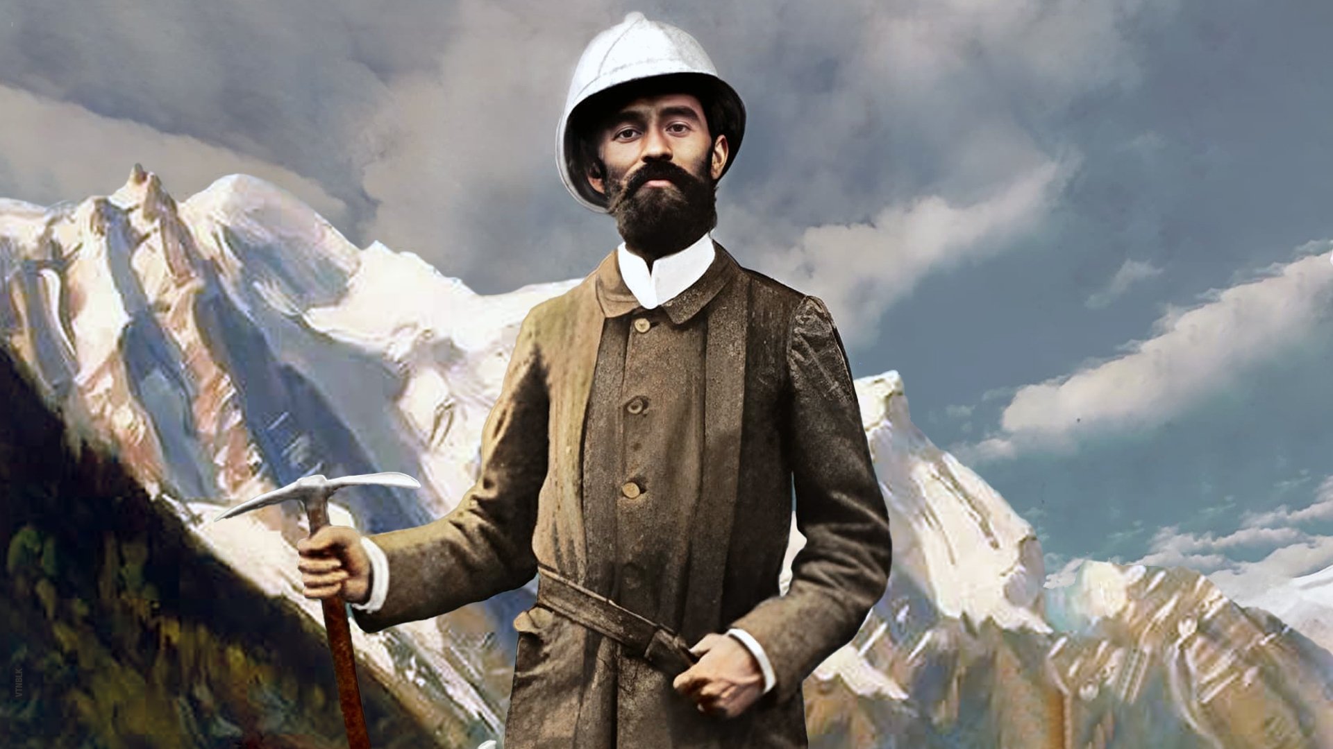 The Ascent of Mont Blanc Background