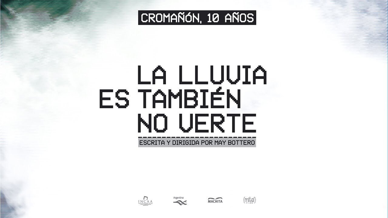 La lluvia es también no verte Background