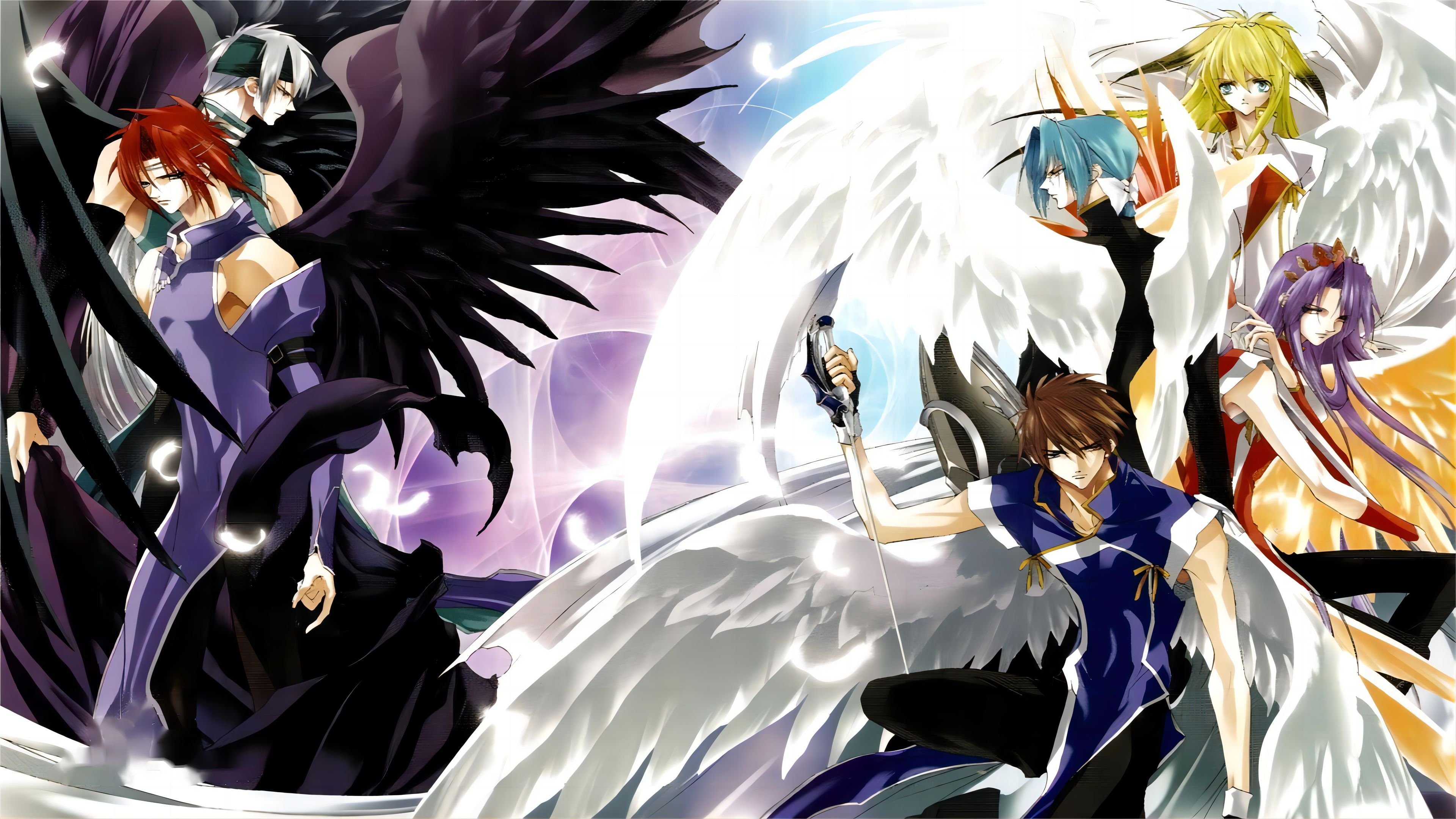 Saint Beast: Kouin Jojishi Tenshi Tan Background