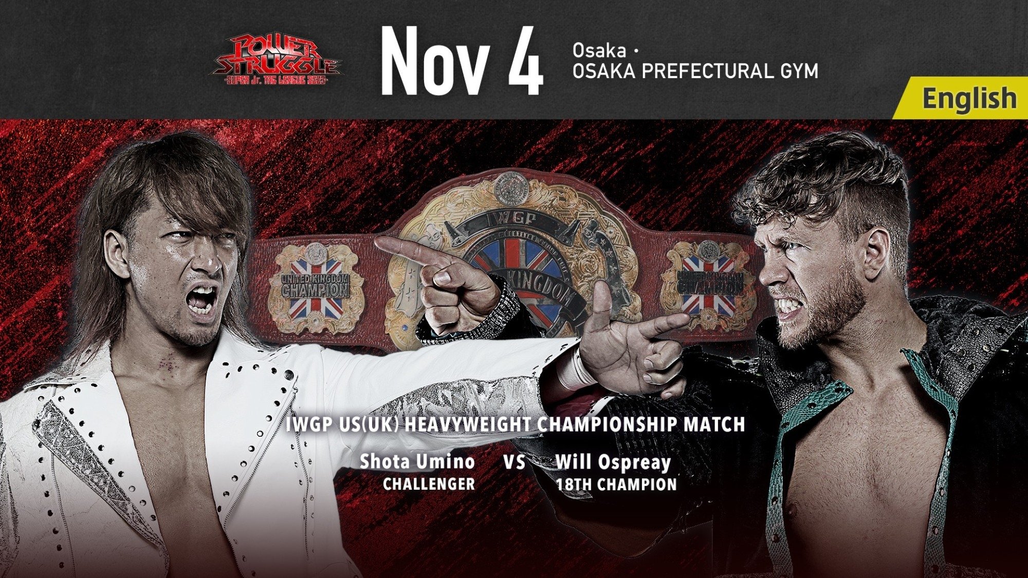NJPW Power Struggle ~ Super Junior Tag League 2023 Background